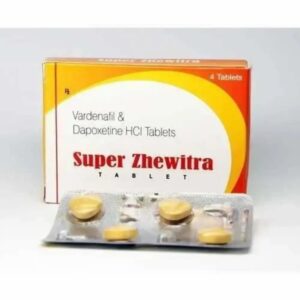 Extra Super Zhewitra 40mg/60mg (Vardenafil/Dapoxetine)