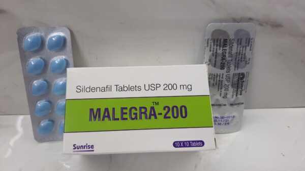 Malegra 200 mg Sildenafil Citrate tablets - Image 2